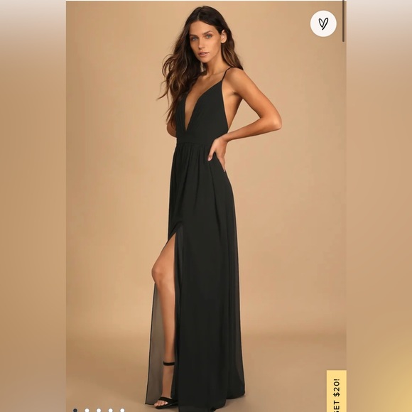 QYマステ7月新作♡Black Dress 6cm×5M★PET 1350 Shop JC Black Lurex Maxi Dress With Snake Hardware at